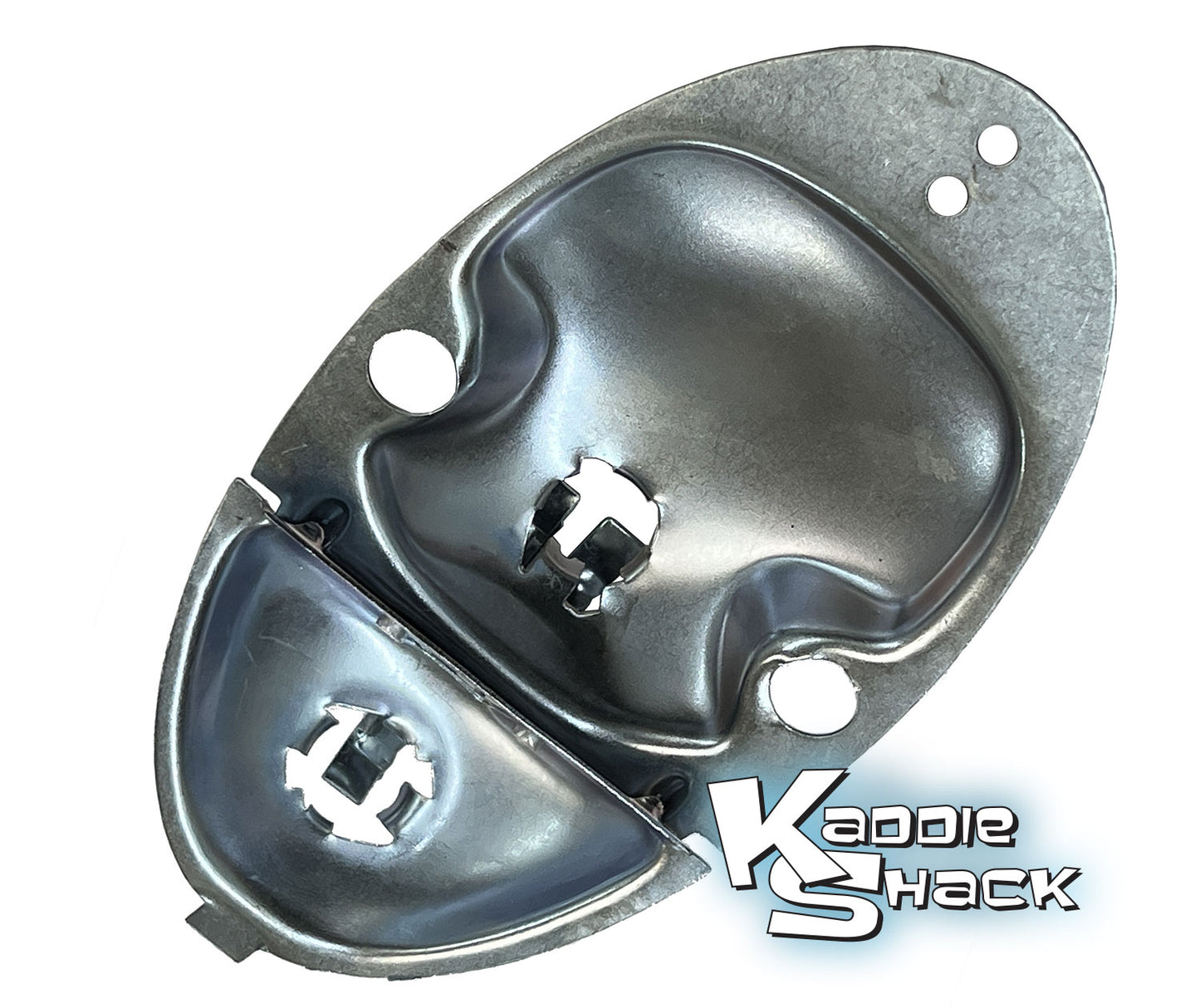 Taillight Bulb Holder and Metal Base Plate, '62 to '67 Bug