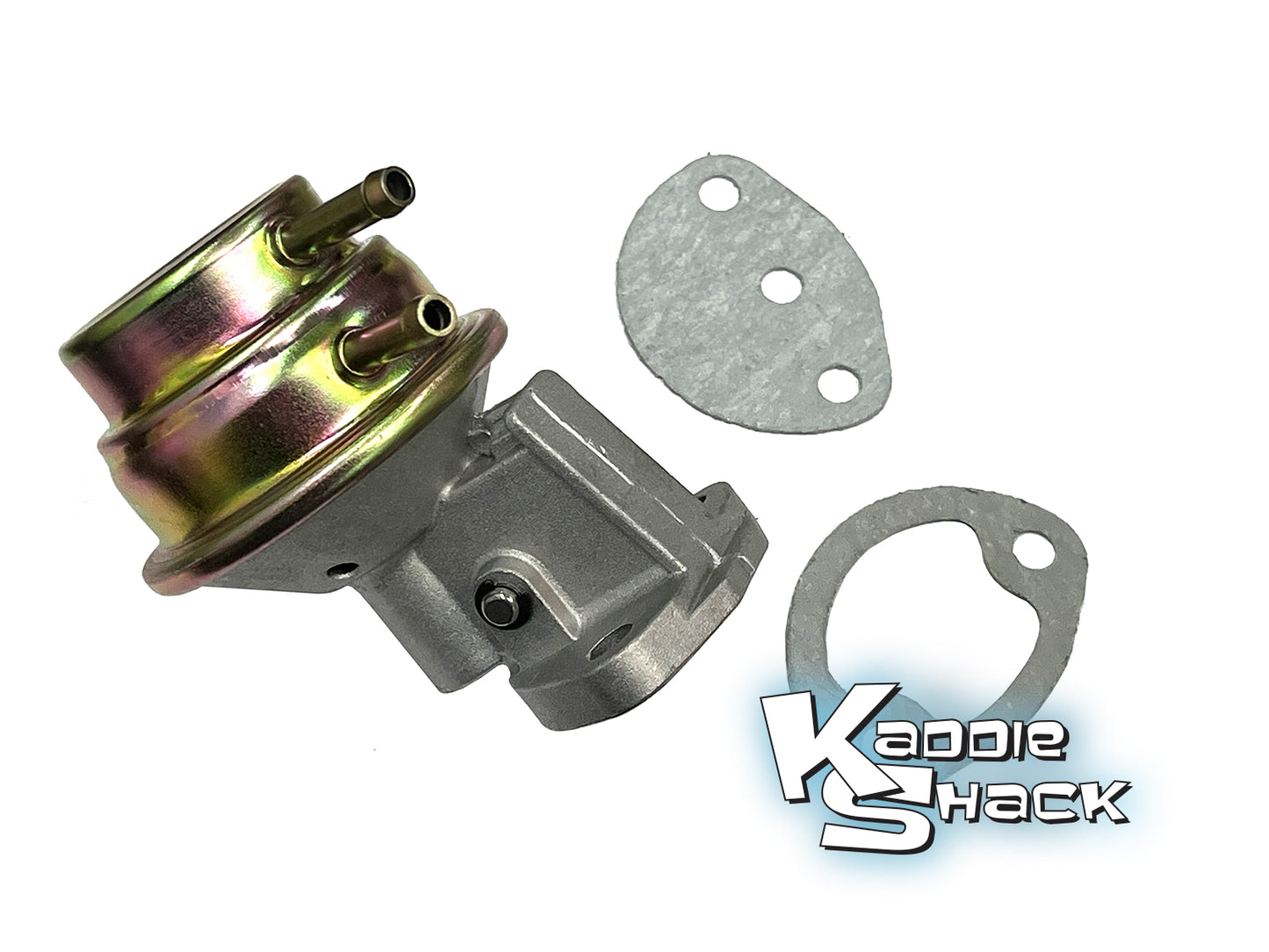 Fuel Pump, Generator Style, Side Fitting, For 108mm (long) drive rod, Denmark