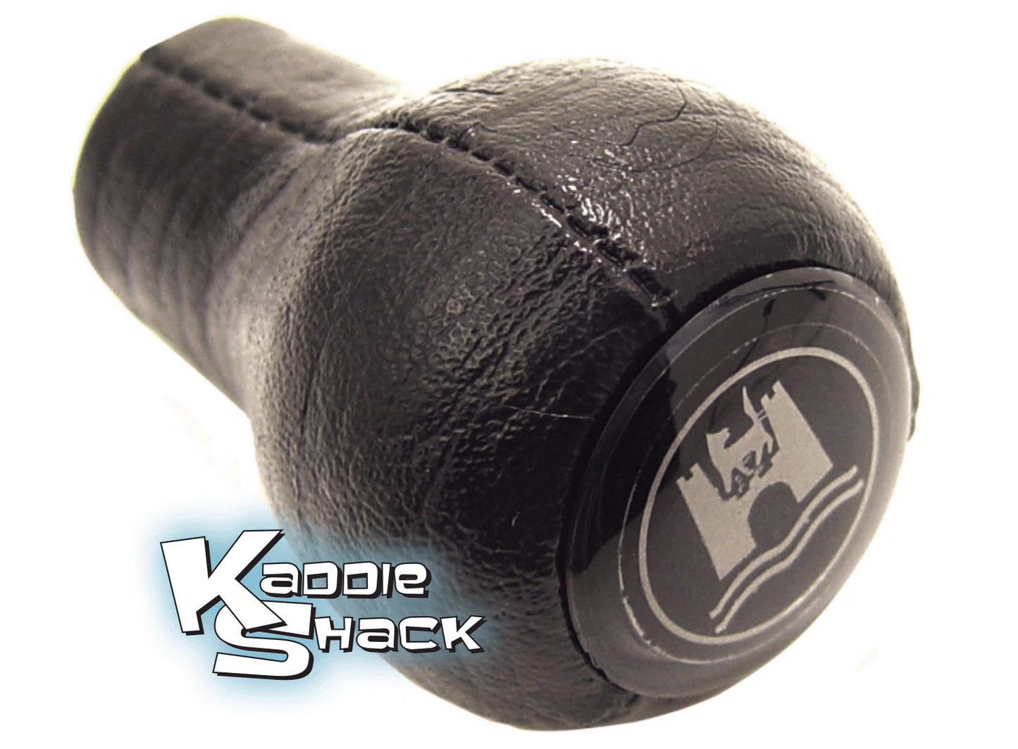 Shifter Knob With Crest, '68 & Later Type 1, 12mm Threads