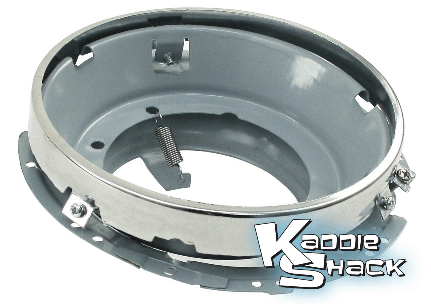 Late Headlight Bucket Assembly, '67+ Bug, '68+ Bus, All Type 3