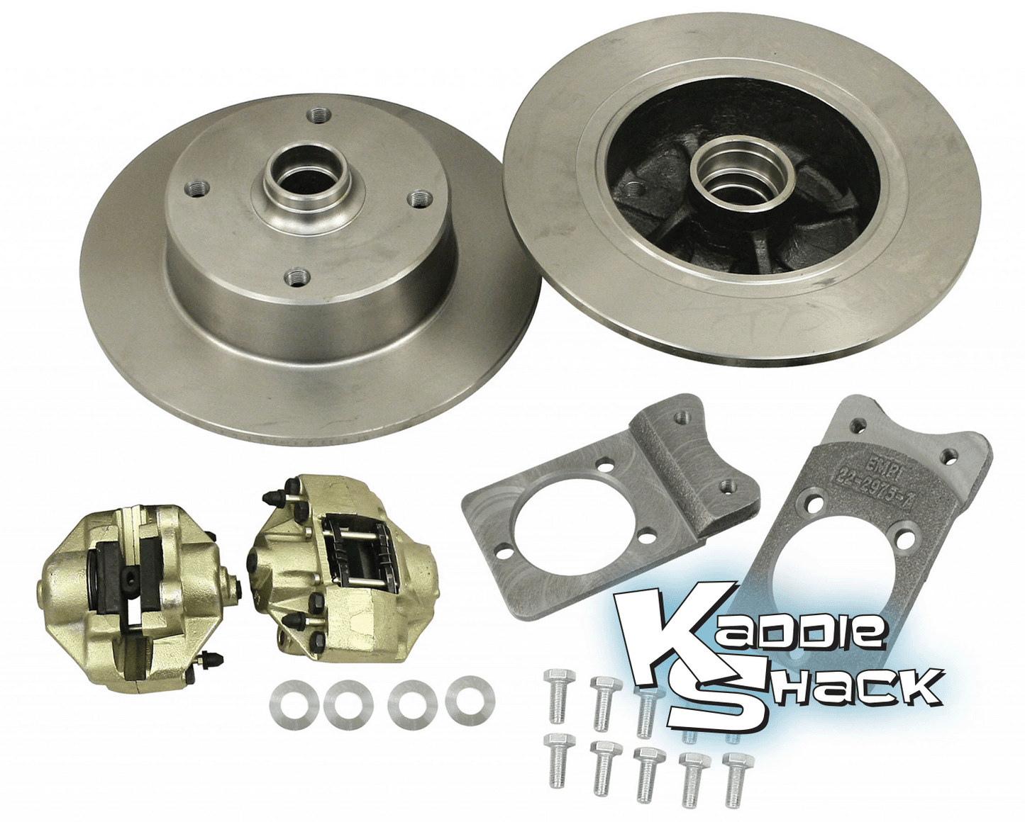 Bolt-On Ball Joint Disc Brake Kit, 4-lug VW 4x130mm