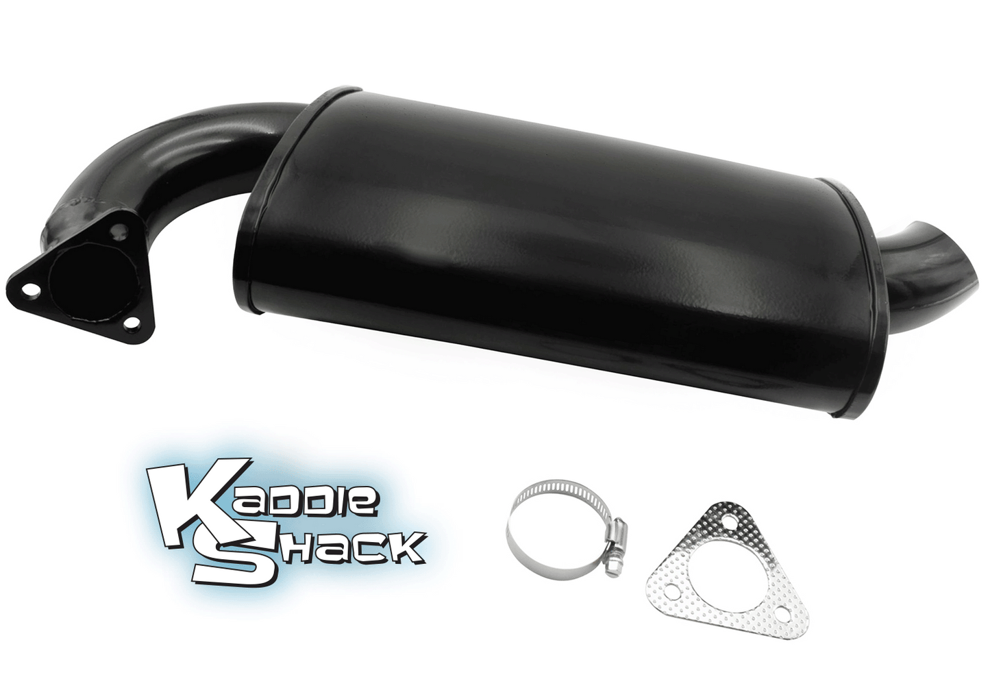 EMPI Phat Boy Muffler for Premium Header- Black