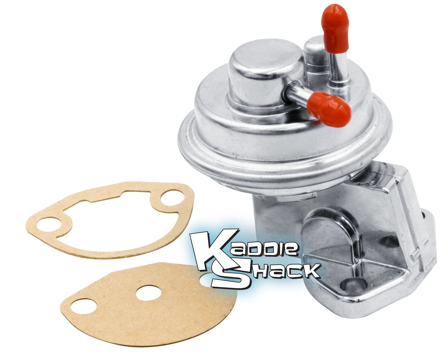 CHROME Fuel Pump, Generator Style, For 108mm (long rod), EMPI