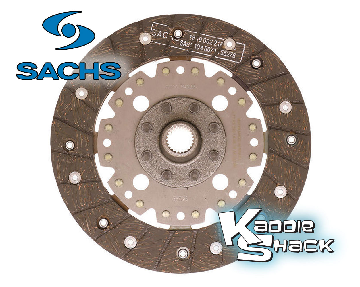 Sachs Clutch Disc, 200mm, Type 1, 12V