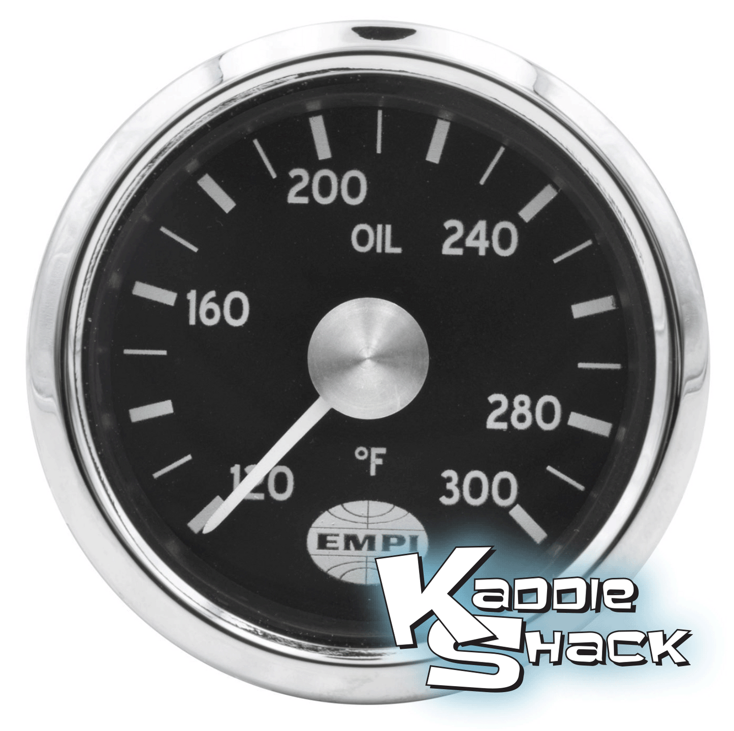 EMPI Oil Temperature Gauge, 300 Degrees, 52mm