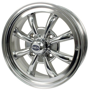 EMPI Classic 8-Spoke Wheel 4x130 Fully Chrome