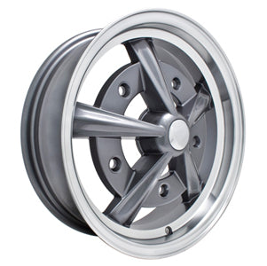 EMPI Raider Wheel, 5x205 Anthracite w/Polished Lip
