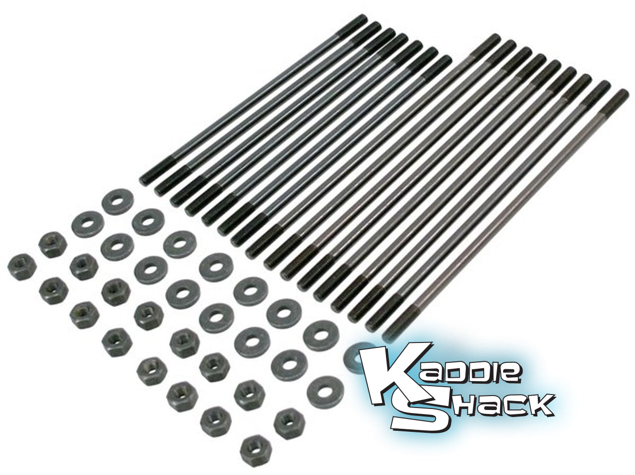 Head Studs, 10mm - Stock Length Chromoly, Heavy Duty