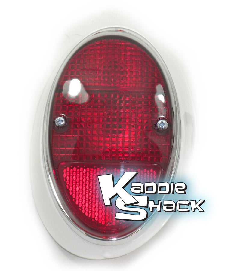 Taillight, Left, '62 to '67 Bug, Red