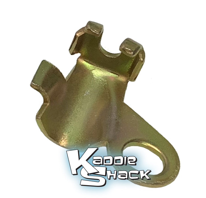 Parking Brake Cable Retainer Bracket, Left, '58-'79 T1, All T3