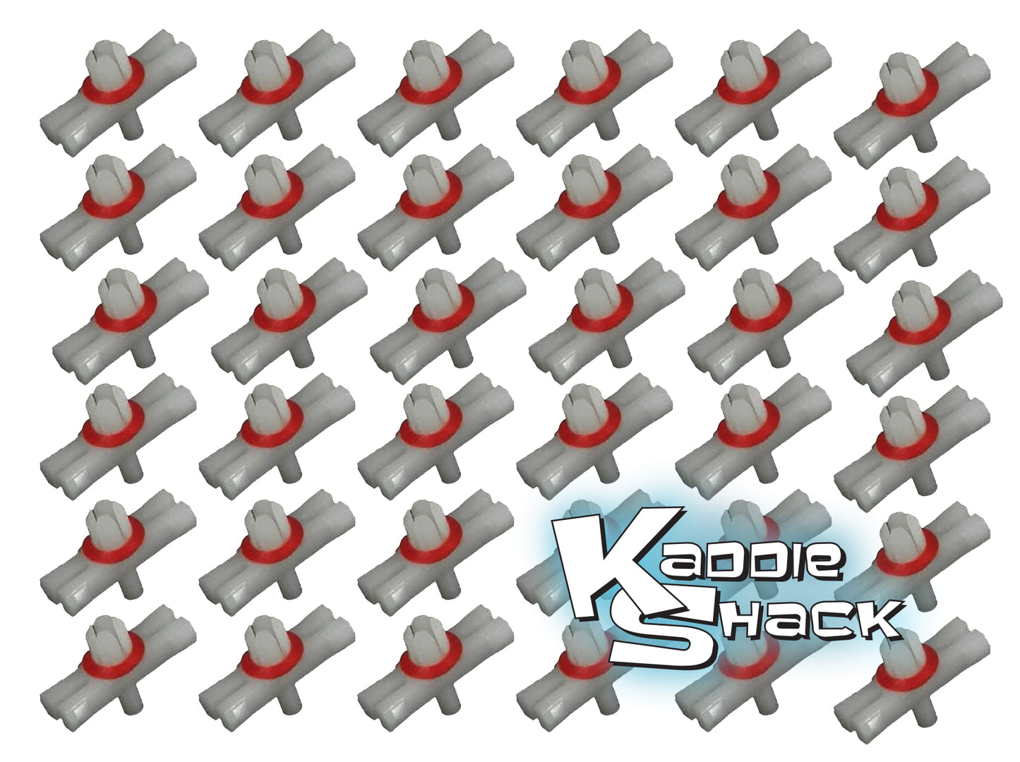 '67 to '79 Bug Exterior Body Molding Clips, 36 Pack