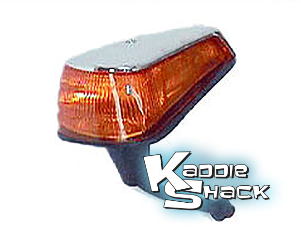 Front Turn Signal Assy, Left, Amber, '70 & Later