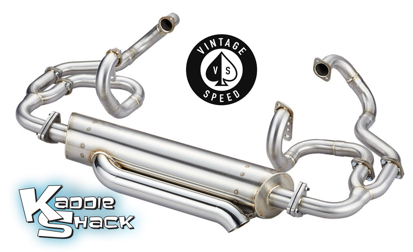 43mm Header '67 & Earlier Bus Merge Comp 740 Exhaust System