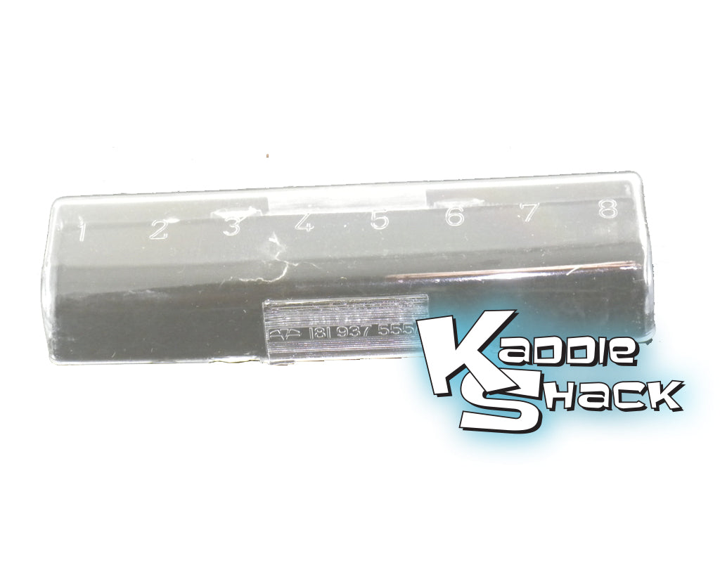 Fuse Box Cover, Type 1, '61 to 66 Bug, 8 Fuses