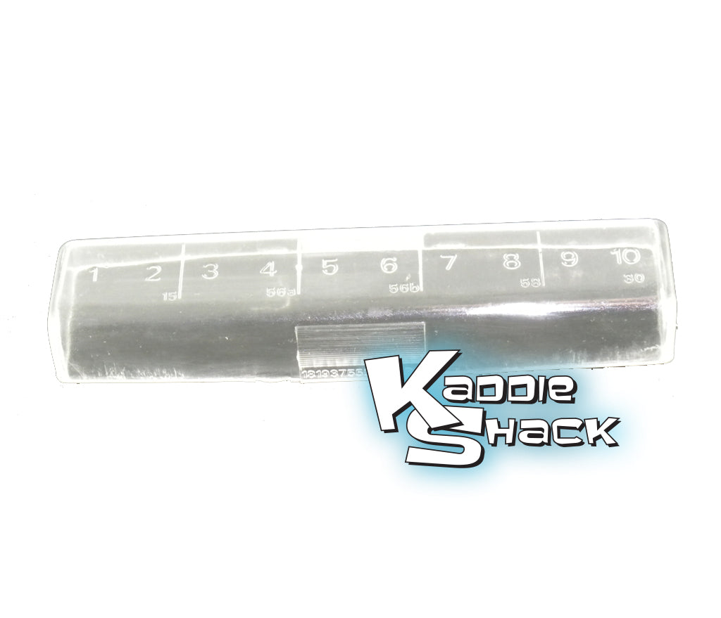 Fuse Box Cover, Type 1, '67 to 71 Bug, 10 Fuses