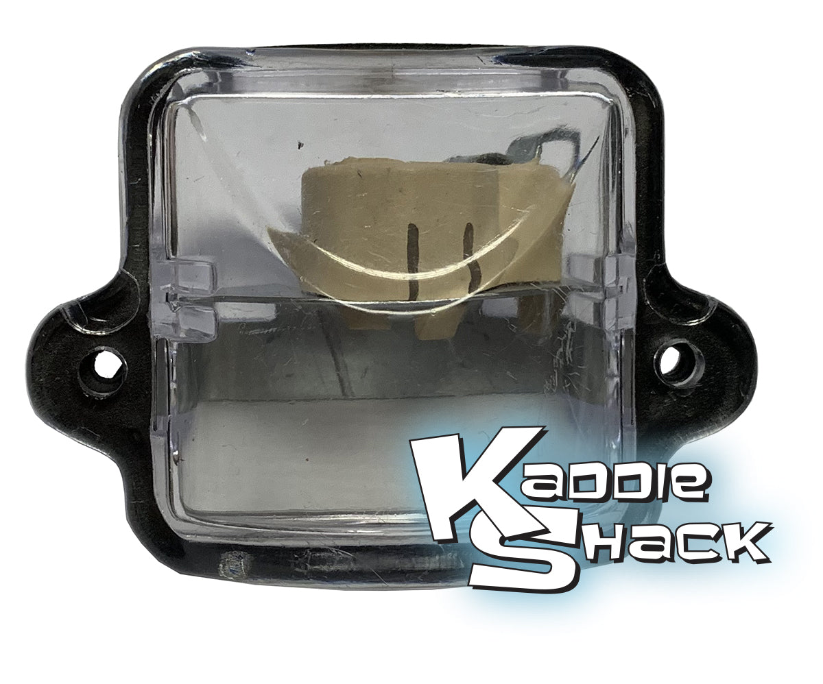 License Plate Light Assembly with Seal, '64+ Bug, All Type 3