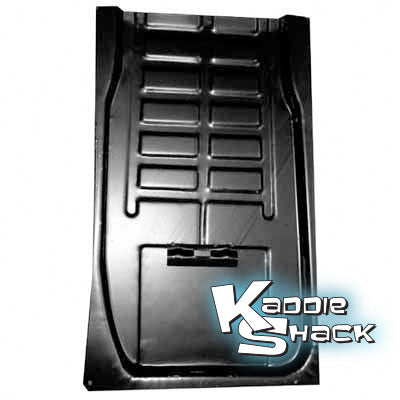 Rear Floor Pan Section, Passenger's Side w/ Battery Bracket