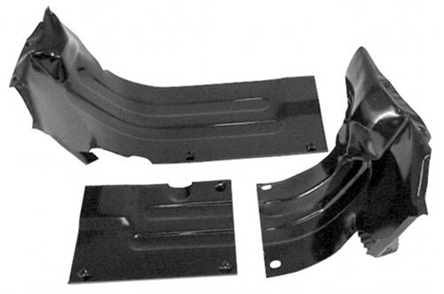 Engine Heater Channel Sled Tin Set, Black
