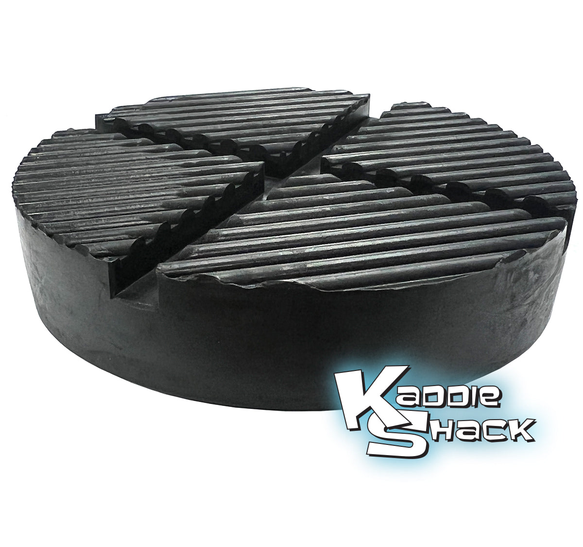 Floor Jack Pad, 5" Diameter, Rubber