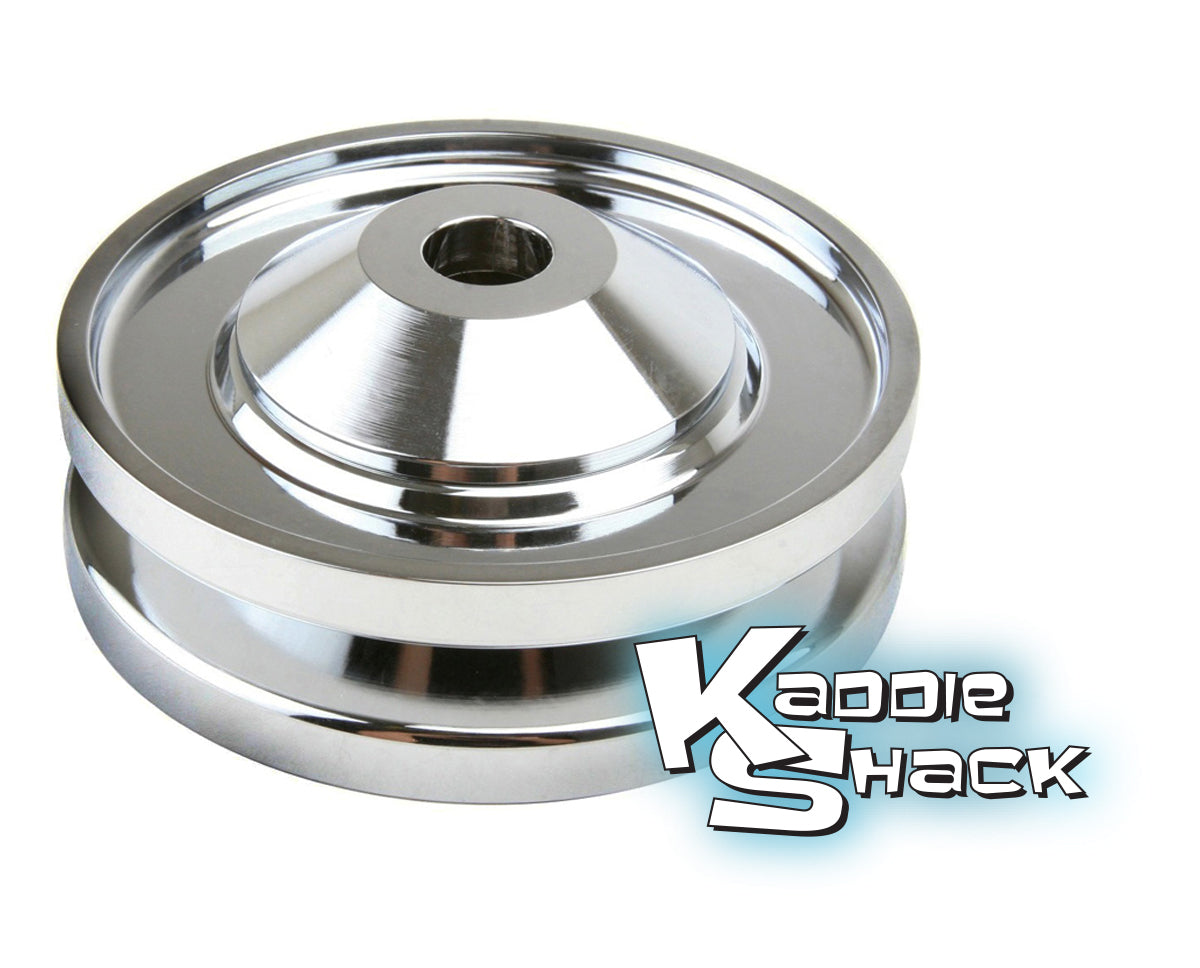 Billet Aluminum Alternator/Generator Pulley, Polished