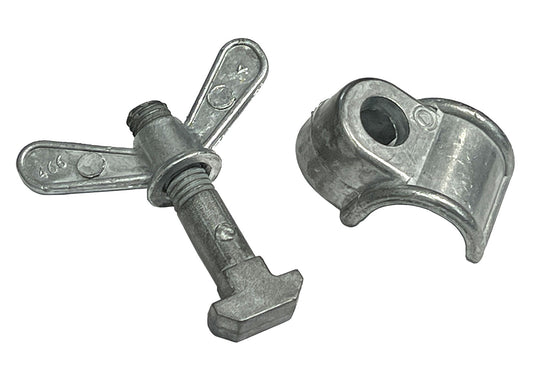 Rear Seat Clamp Kit, Hold Down Bracket, '52 to '79 Bus
