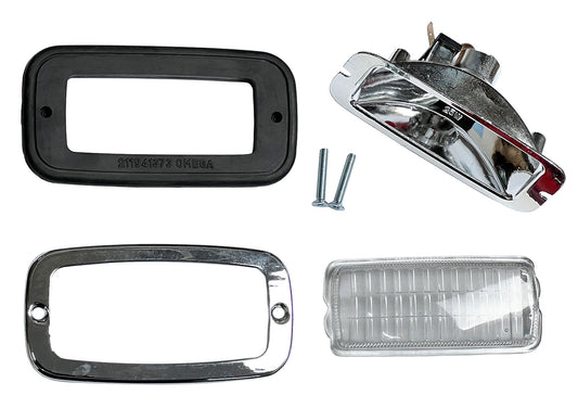 Back Up Light Light Assembly, VW Bus, Clear, Hella