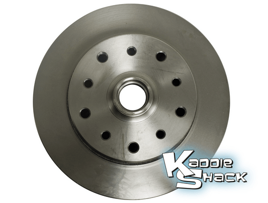 Brake Rotor, Type 1, Drilled for 5x130mm Porsche, 5x4.75" Chevy