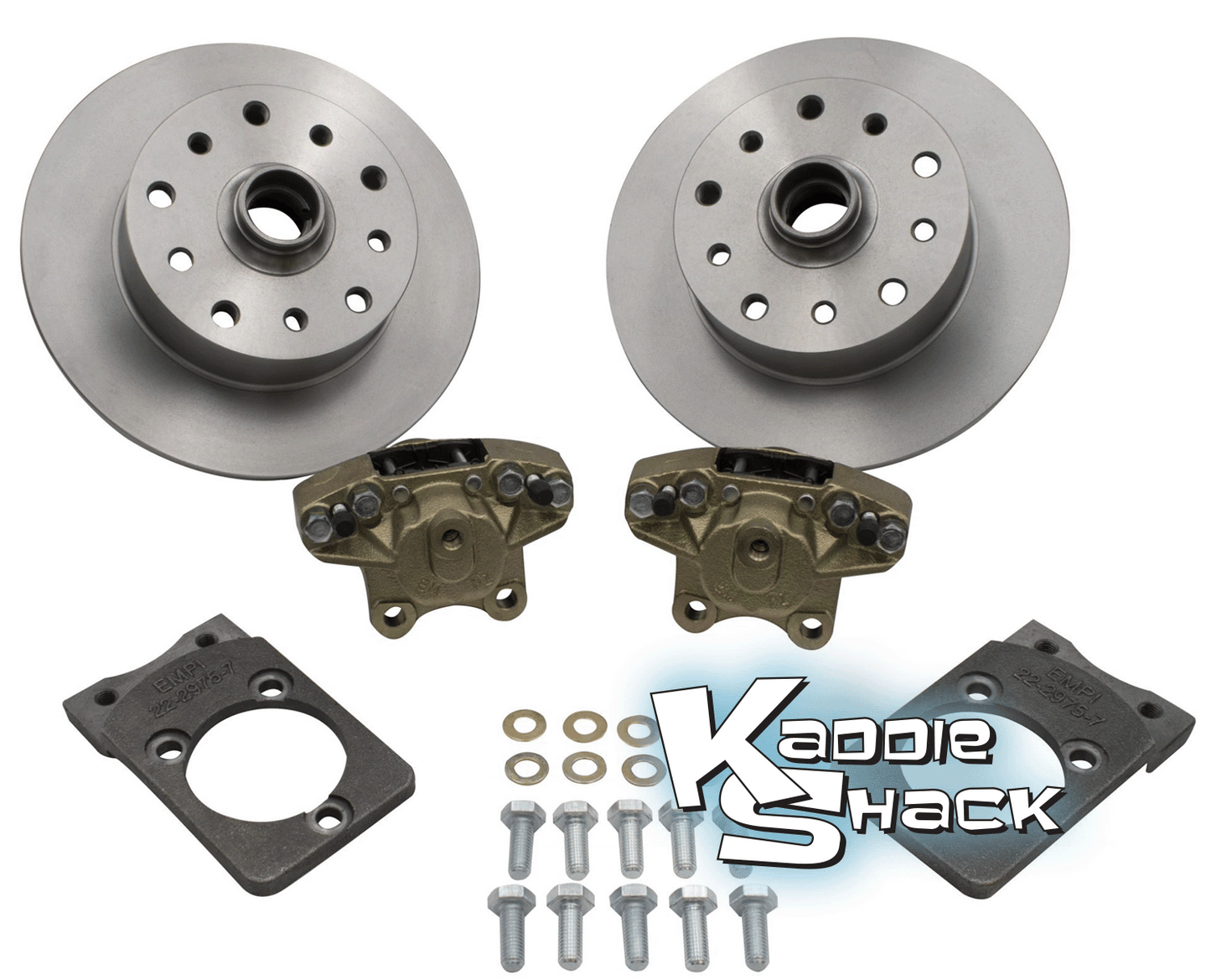 Bolt-On Ball Joint Disc Brake Kit, Porsche 5x130mm + GM 5x4.75"