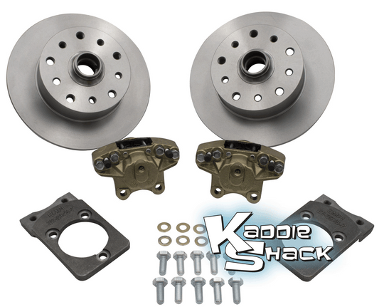 Bolt-On Ball Joint Disc Brake Kit, Porsche 5x130mm + GM 5x4.75"