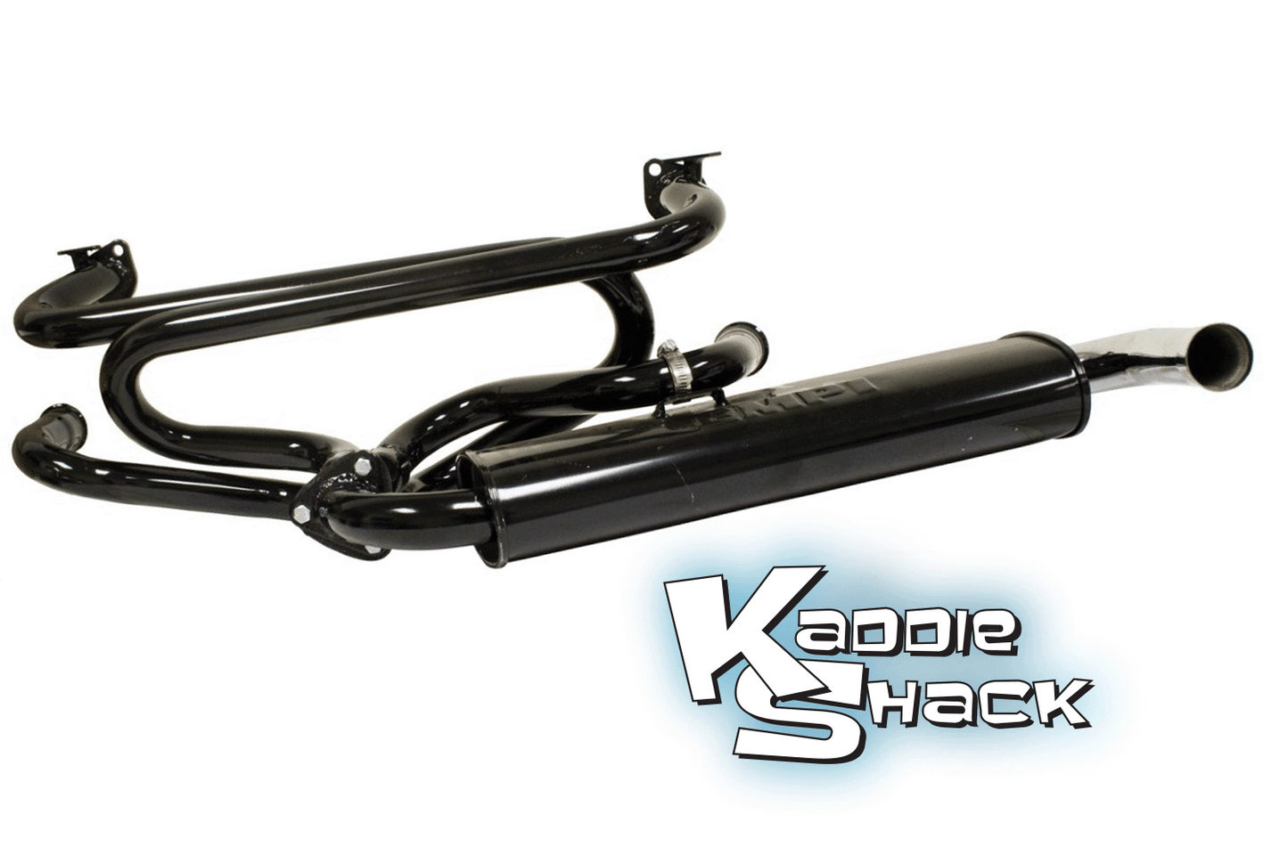 EMPI PREMIUM Single Quiet Pack Exhaust System