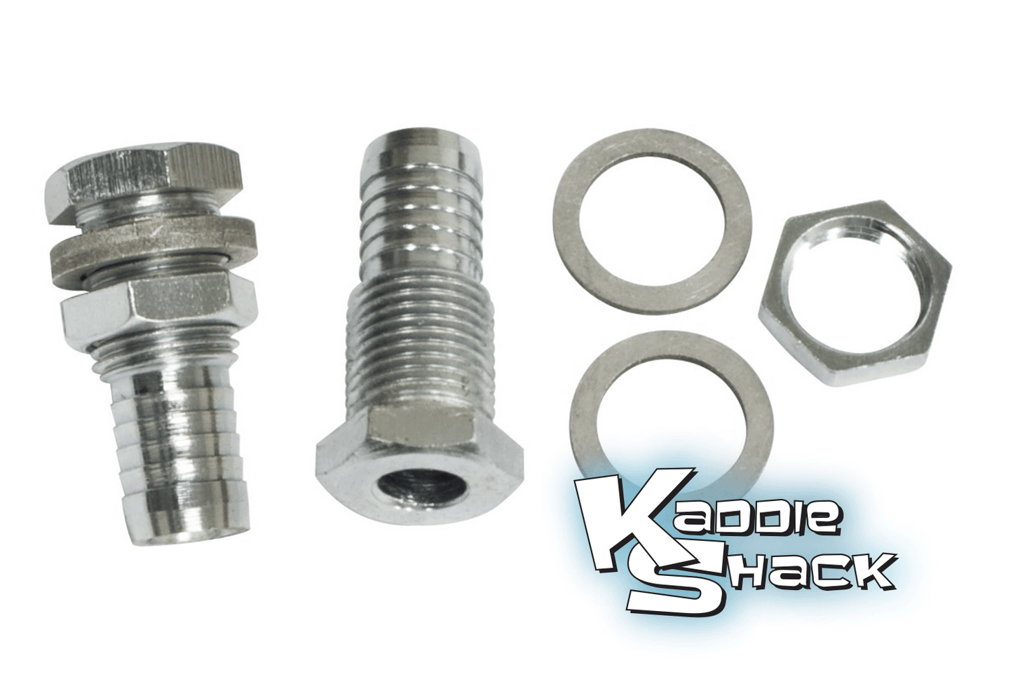 DELUXE Barbed Valve Cover & Air Cleaner Breather Vents, Pair