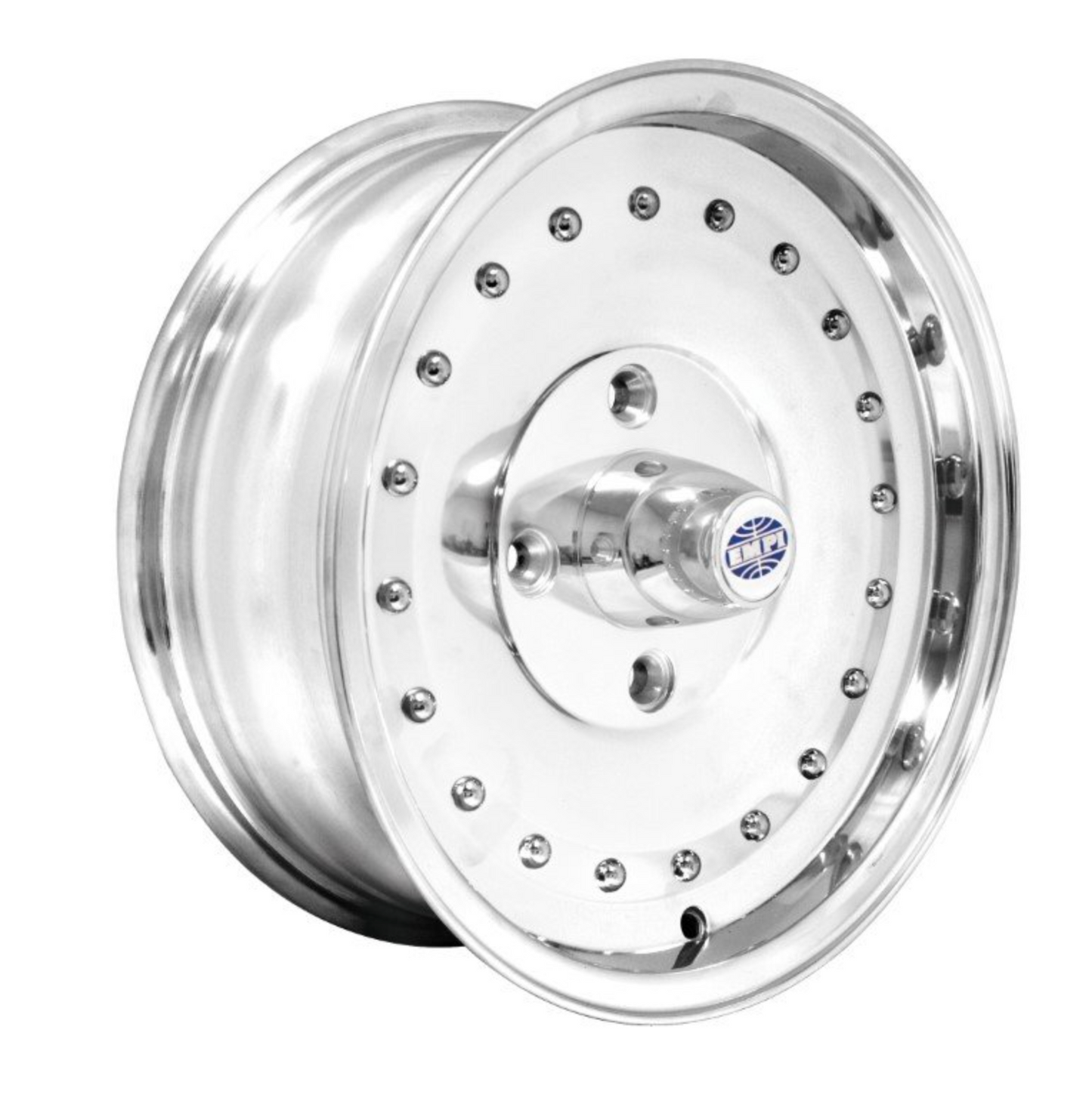 EMPI Old School Smoothie Aluminum Wheel, 15" x 5.5", 4x130mm
