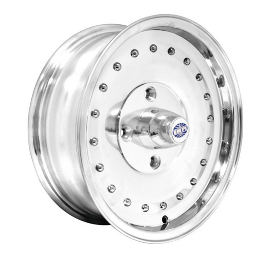 EMPI Old School Smoothie Aluminum Wheel, 15" x 5.5", 4x130mm