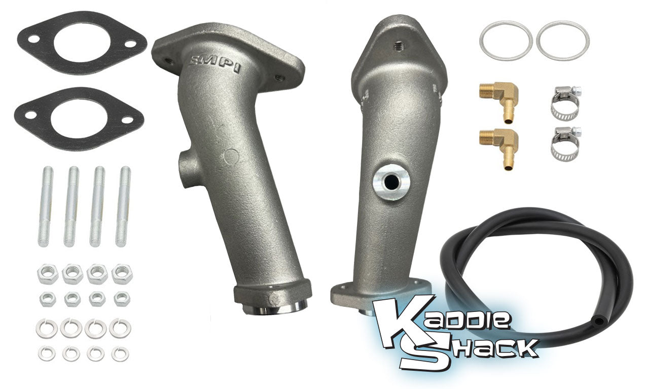 Single Port Aluminum Intake Manifolds for Kadron Carburetors