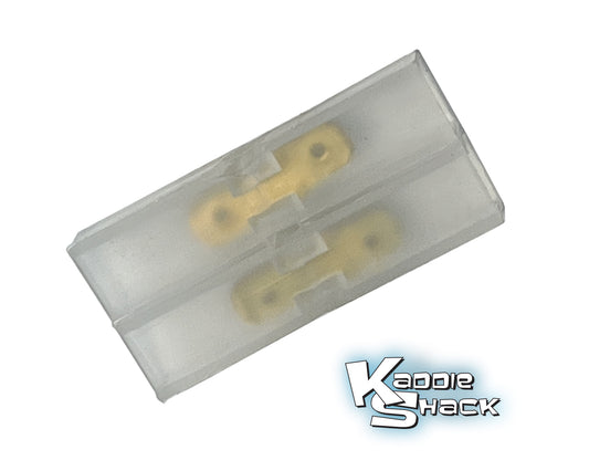 Wire Harness Spade Connector, Insulated, 2 Wires To 2