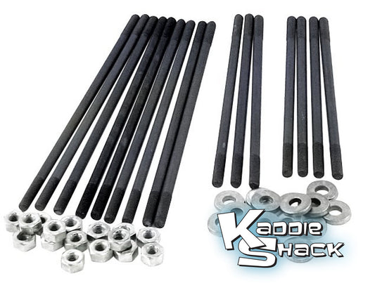 Head Studs, 8mm - Stock Length Chromoly, Heavy Duty