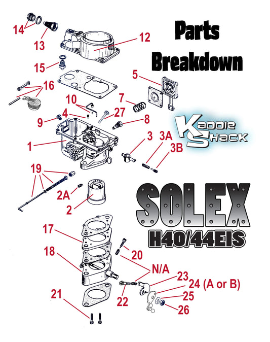 Kadron Carburetor Replacement Parts: Parts Breakdown & Pricing (Used)