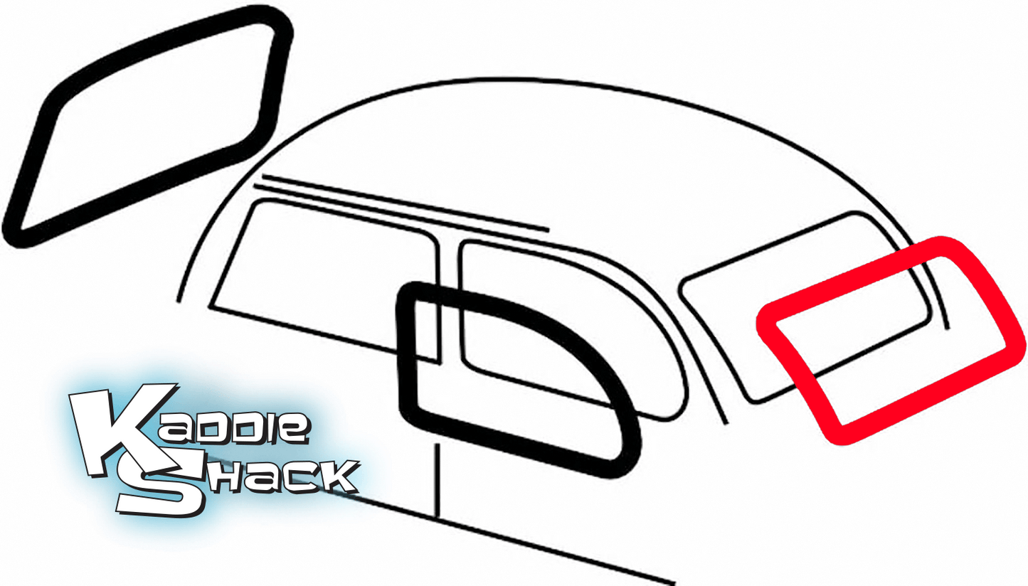'72 to '77 Bug and Super B Cal-Look Rear Window Seal