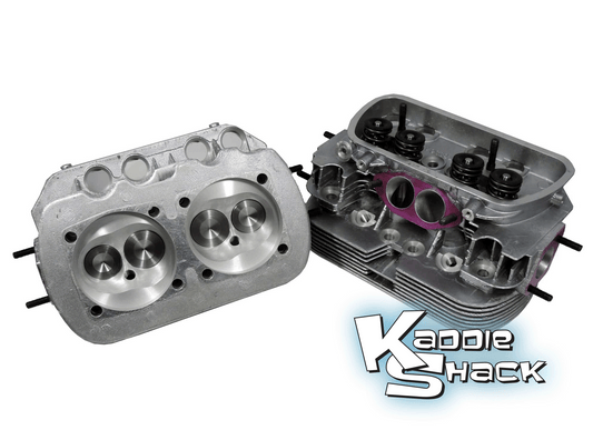 Performance Stage 1 Ported/Polished Cylinder Heads, Pair