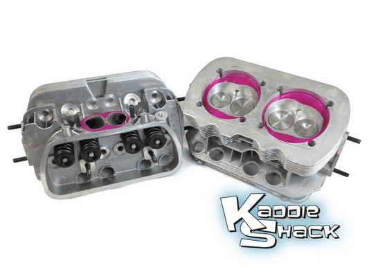 Performance Stage 2 Ported/Polished Cylinder Heads, Pair