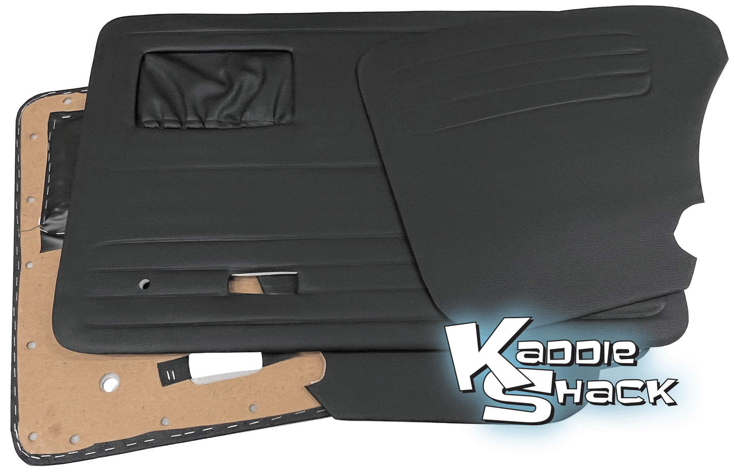 Door panels, 4 piece kit, '67-'77 Bug with map pockets