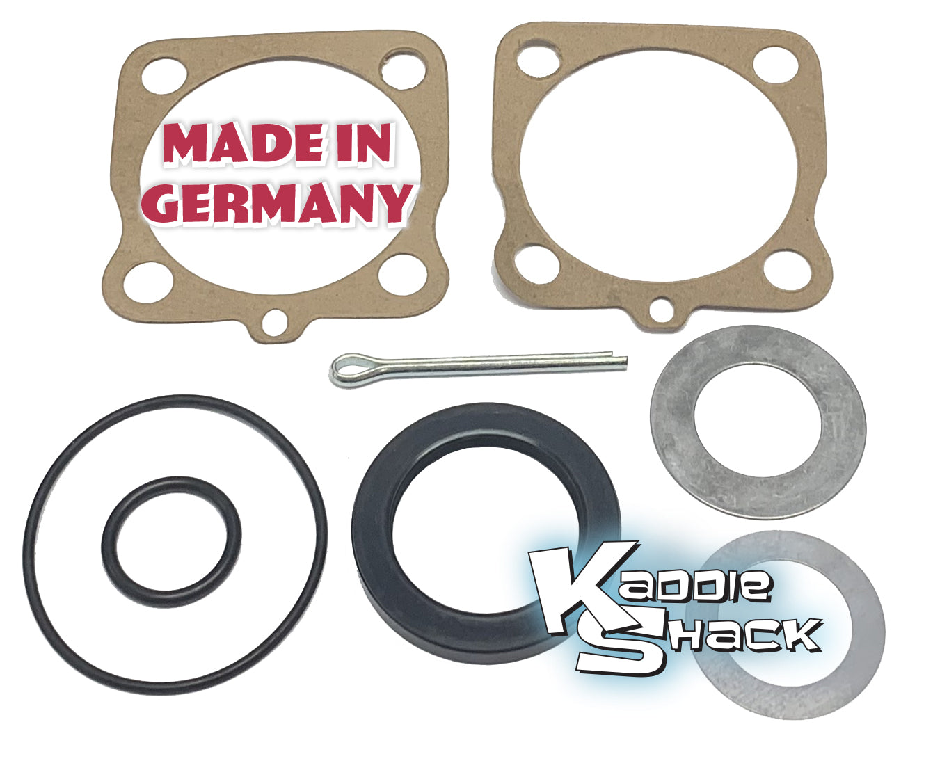 German Rear Wheel Bearing Seal Kit, Swing Axle