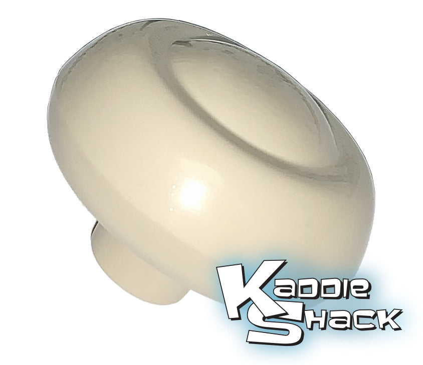Shifter Knob, Stock, Ivory, '62 to '67 Type 1, 7mm Thread