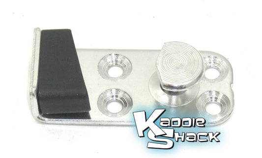 Door Latch Striker Plate, Left, '67 to '79 Bug