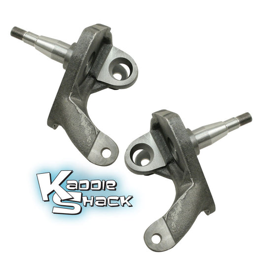 2-1/2" Drop Spindles for Ball Joint Type 1 w/Stock Disc Brakes