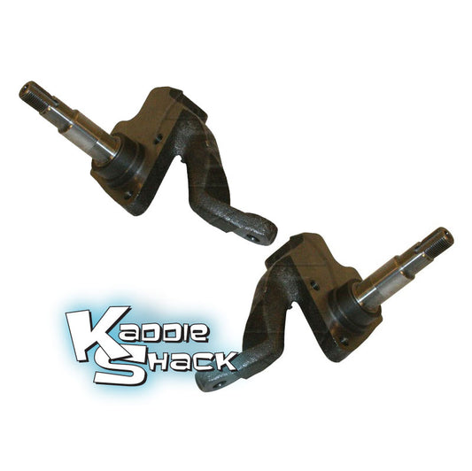 2-1/2" Drop Spindles for Link Pin Type 1 with Drum Brakes
