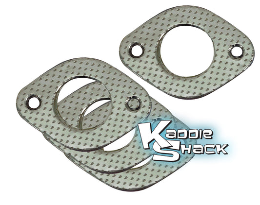 Premium Metal Reinforced 1-1/2" Exhaust Gaskets, Pack/4