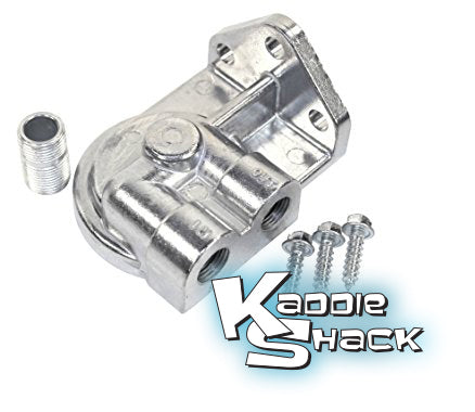 Full Flow Oil Filter Mount, Ports Right