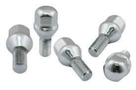 12mm Lug Bolts  For EMPI Wheels With 60 degree Taper, Set of 5