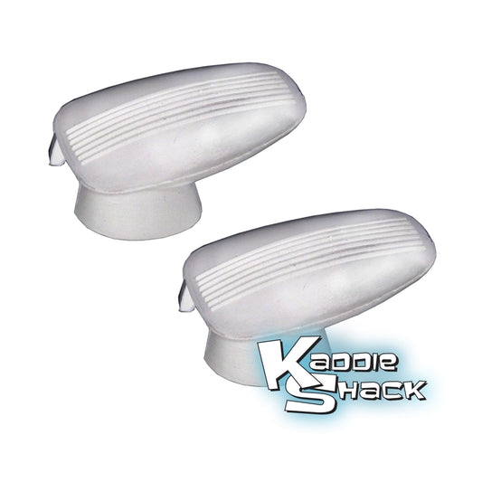 Coat Hooks '61 to '67, Pair,  White
